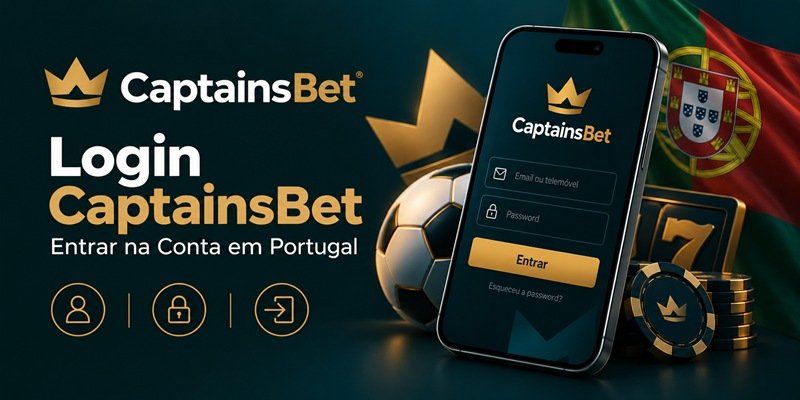 CaptainsBet Login — Entrar na Conta em Portugal